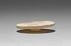 Kohl Jar with Lid (lid) by Unknown Artist