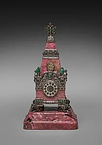 Kremlin Tower Clock by House of Fabergé (Russian, 1842–1918)
