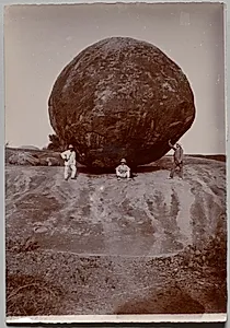 Krishna's Butter Ball, Mahabalipuram by Unidentified Photographer