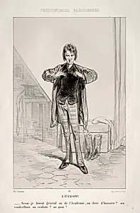 L'Étudiant by Paul Gavarni (French, 1804–1866)