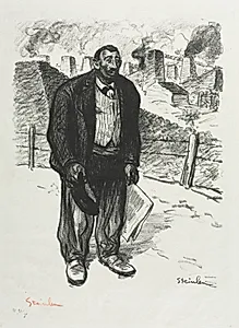 L'Honnête ouvrier by Théophile Alexandre Steinlen (Swiss, 1859–1923)