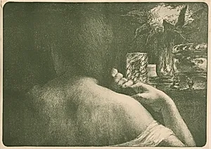 La Chevelure by Jules Léon Flandrin (French, 1871–1947)