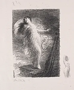 La jeune Tarentine by Henri Fantin-Latour (French, 1836–1904)
