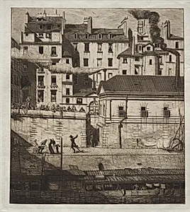 La Morgue by Edmond Gosselin (French)