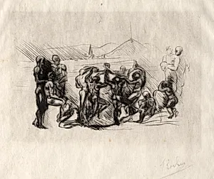 La Ronde by Auguste Rodin (French, 1840–1917)