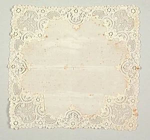 Lace Handkerchief by Unknown Artist