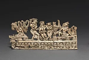 Ladies Entertained by Dancers by Unknown Artist