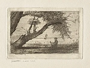 Lake Erie by Otto H. Bacher (American, 1856–1909)