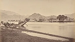 Lalpura from the Ferry by John Burke (Irish, 1845–1915)