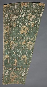 Lampas with scenes of wild animals by Unknown Artist