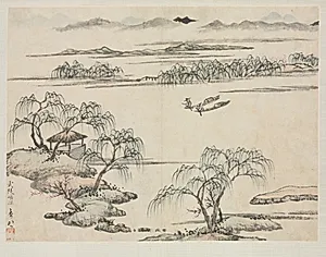 Landscape Album in Various Styles: The Stream of Wuling