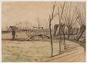 Landscape at Loosduinen by Piet Mondrian (Dutch, 1872–1944)