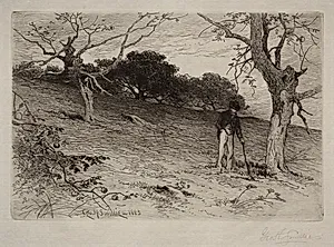 Landscape by George Henry Smillie (American, 1840–1921)