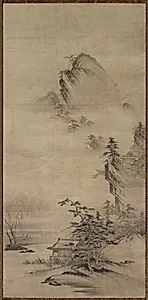 Landscape with a Pavilion by Unknown Artist