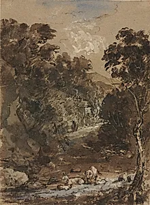 Landscape with Farm Animals by Benjamin Barker (British, 1776–1838)