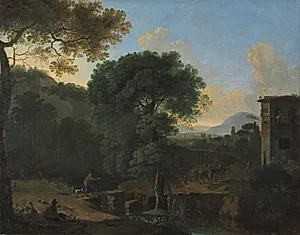 Landscape with Travelers