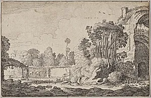 Landscapes, part III: Roman Ruins in Wooded Surroundings