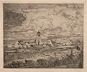 Large View of Mariakerke by James Ensor (Belgian, 1860–1949)
