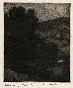 Late Evening by Orville Houghton Peets (American, 1884–1968)