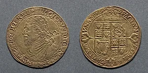 Laurel: James I (obverse); Shield of Arms (reverse) by Unknown Artist