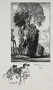Le Bocage by Auguste Louis Lepère (French, 1849–1918)