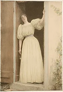 Le Départ by Louis Joseph Raphaël Collin (French, 1830–1916)