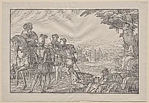 Le pere mort et ses trois fils