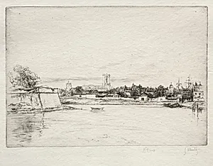 Le Petit St. Eloi, La Rochelle by Gustave Leheutre (French, 1861–1932)