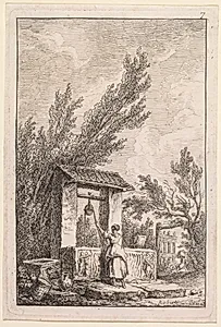 Le Puits by Hubert Robert (French, 1733–1808)
