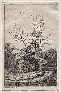 Le Verger by Charles François Daubigny (French, 1817–1878)