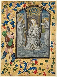 Portrait of Guillaume Vrelant (Flemish, c. 1454–1481)