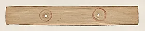 Leaf from a Buddhist Manuscript (verso) by Unknown Artist
