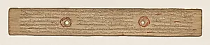 Leaf from a Buddhist Manuscript (verso) by Unknown Artist