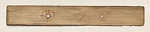 Leaf from a Buddhist Manuscript (verso) by Unknown Artist