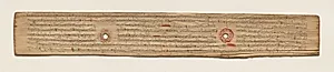 Leaf from a Buddhist Manuscript (verso) by Unknown Artist
