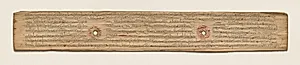 Leaf from a Buddhist Manuscript (verso) by Unknown Artist