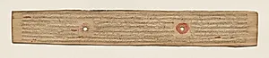 Leaf from a Buddhist Manuscript (verso) by Unknown Artist