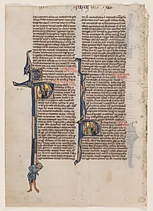 Portrait of William de Brailes (English, active c. 1230)