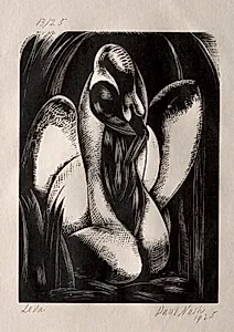 Leda by Paul Nash (British, 1889–1946)