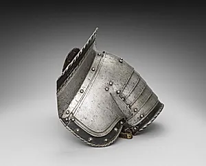 Left Pauldron with Guard Brace by Unknown Artist