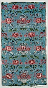 Length of Brocaded Silk by Unknown Artist