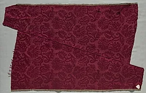 Length of Silk Damask by Unknown Artist