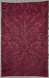Length of Silk Damask by Unknown Artist