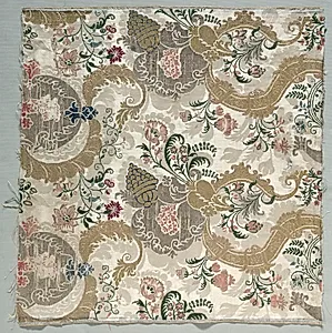 Length of Silk Textile by Unknown Artist