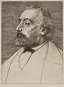 Léon Gambetta by Alphonse Legros (French, 1837–1911)