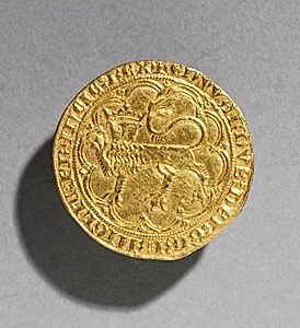 Leopard d'Or of Edward III of England (obverse) by Unknown Artist