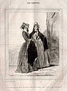 Les Lorettes by Paul Gavarni (French, 1804–1866)