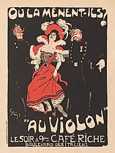 Les Maitres de L'Affiche: Pl. 103 Café Reche by Jules-Alexandre Grün (French, 1868–1934)