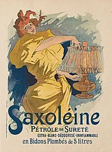 Les Maitres de L'Affiche: Pl. 13, Saxoléine by Jules Chéret (French, 1836–1932)