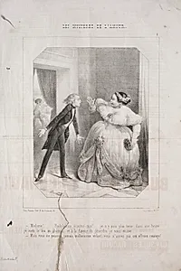 Les Mystères de l'amour:  No. 1 by Joseph Guillaume Bourdet (French, 1799–1869)